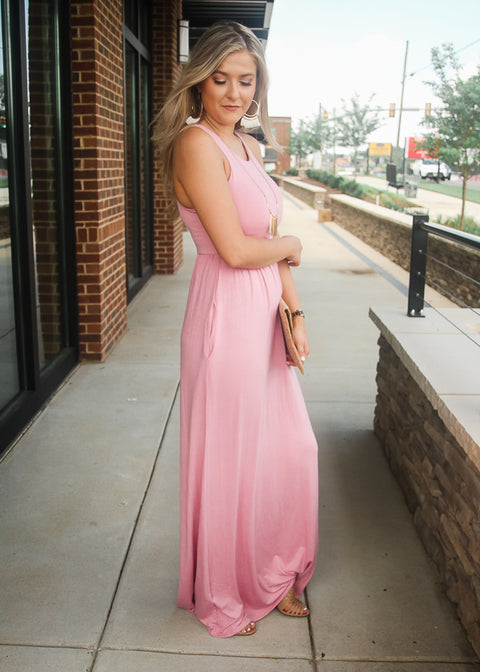 Summer Comfort Dress Pink