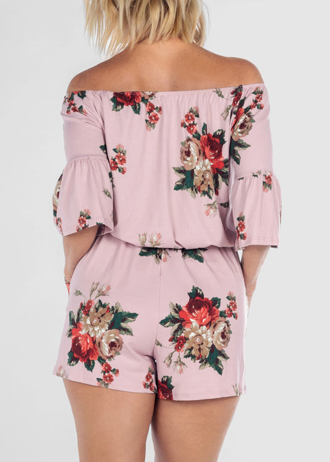 "Smell the Roses" Romper