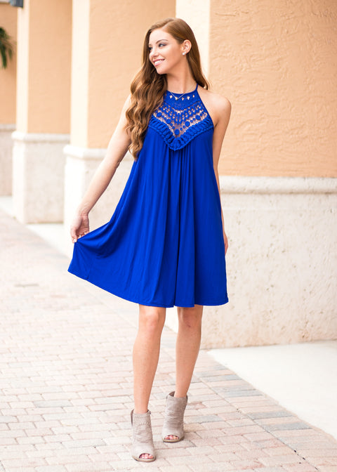"Southern Belle" Dress- Blue