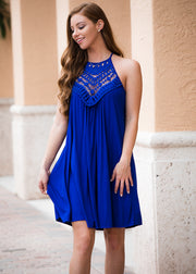"Southern Belle" Dress- Blue